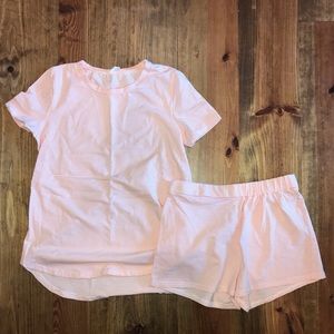 Pink Blush Maternity Pajamas